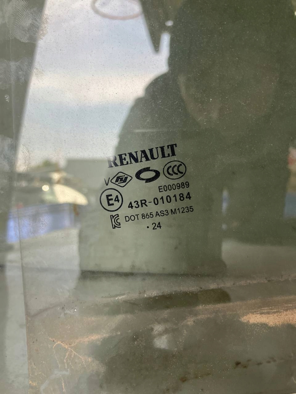 window door left rear part RENAULT ARKANA 24 ROK