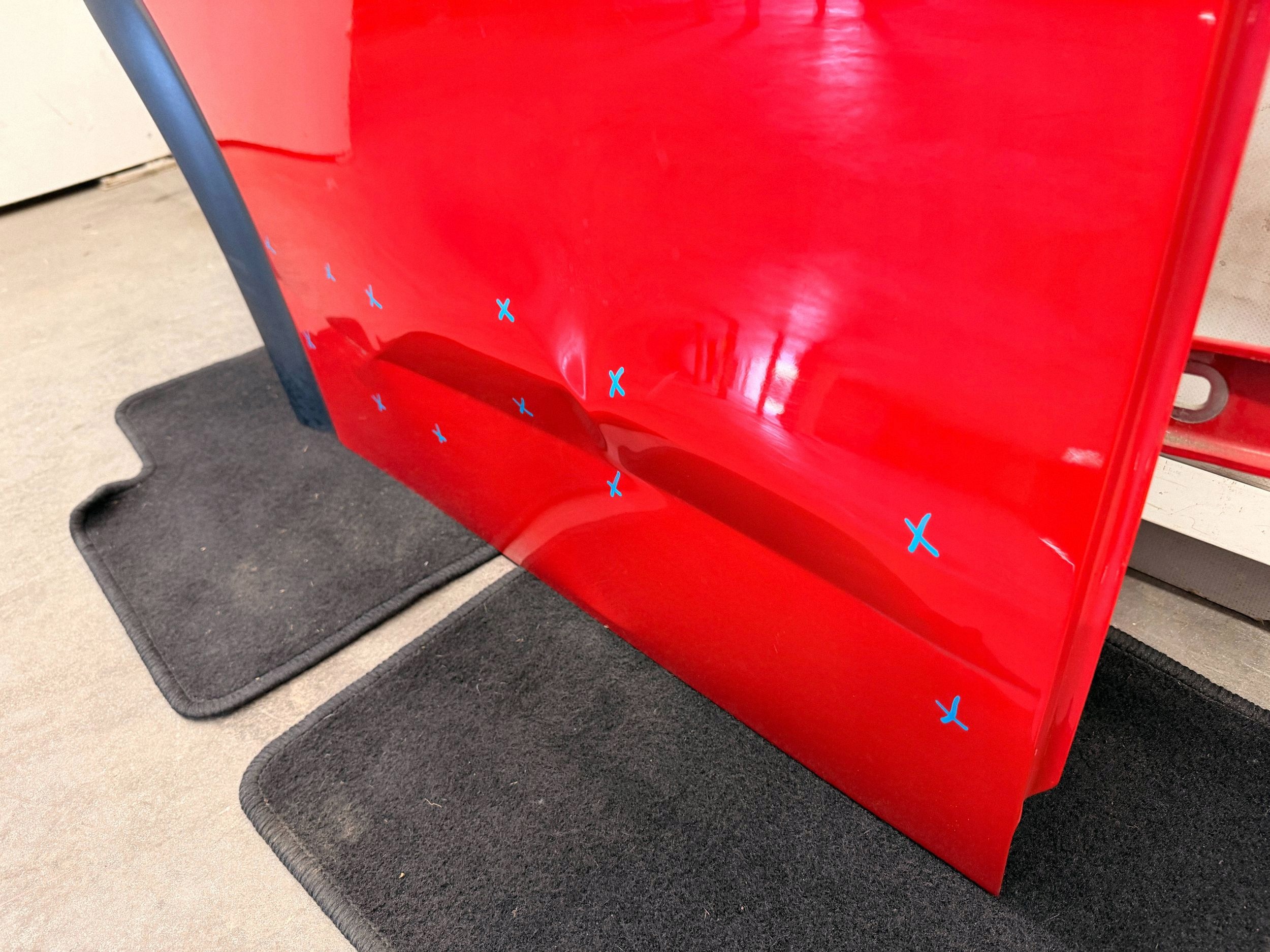 C3 Aircross door right rear part right rear. KVD complete