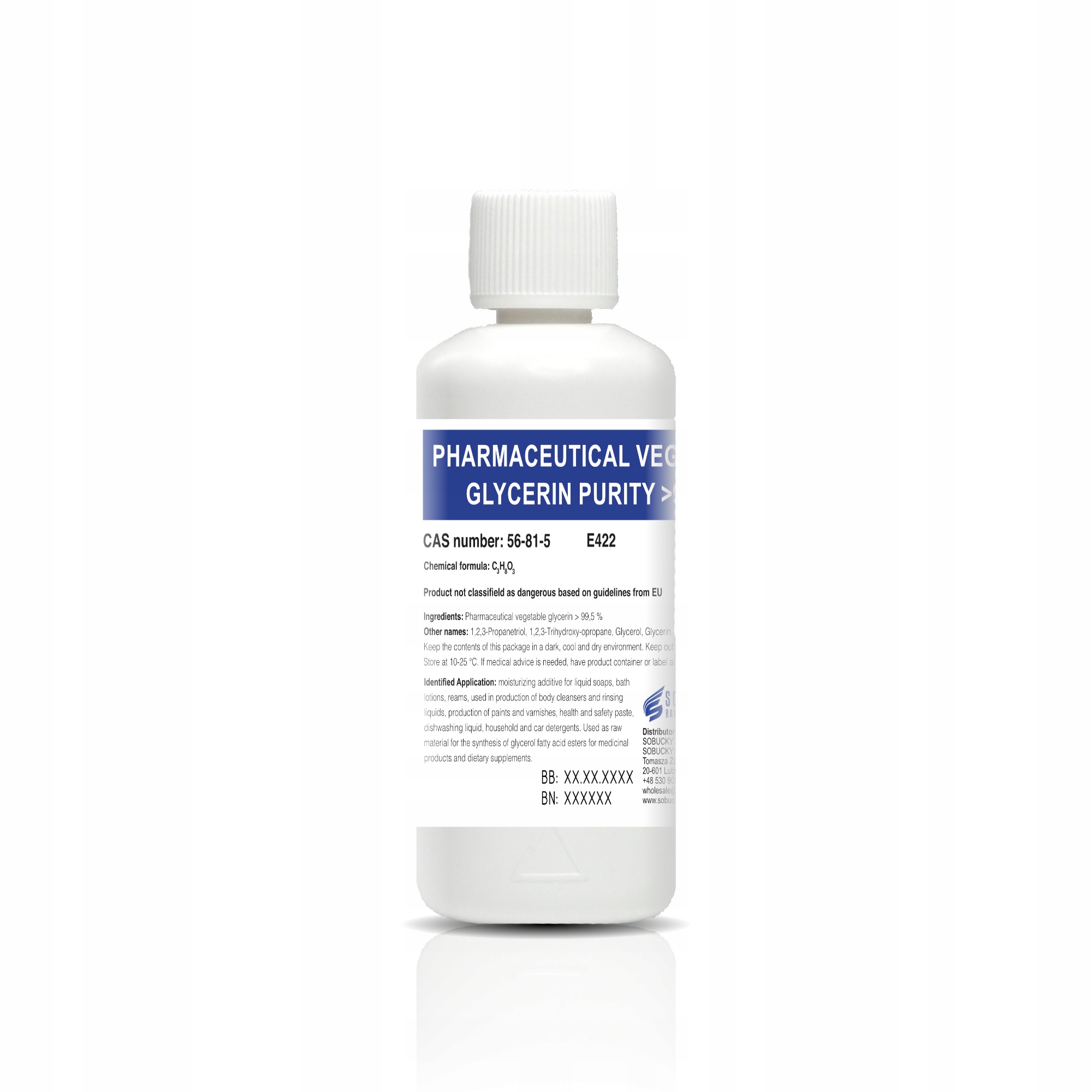 

Gliceryna Roślinna Farmaceutyczna 99,5% 100 ml