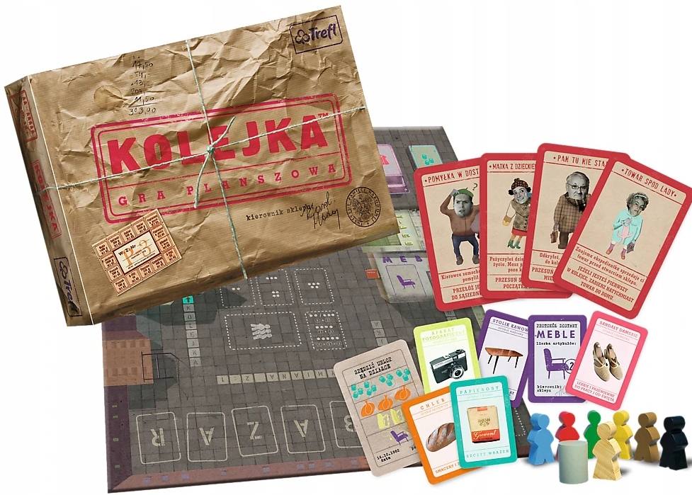 

Kultowa Gra Kolejka Ipn Pl 01228 Trefl Reklama