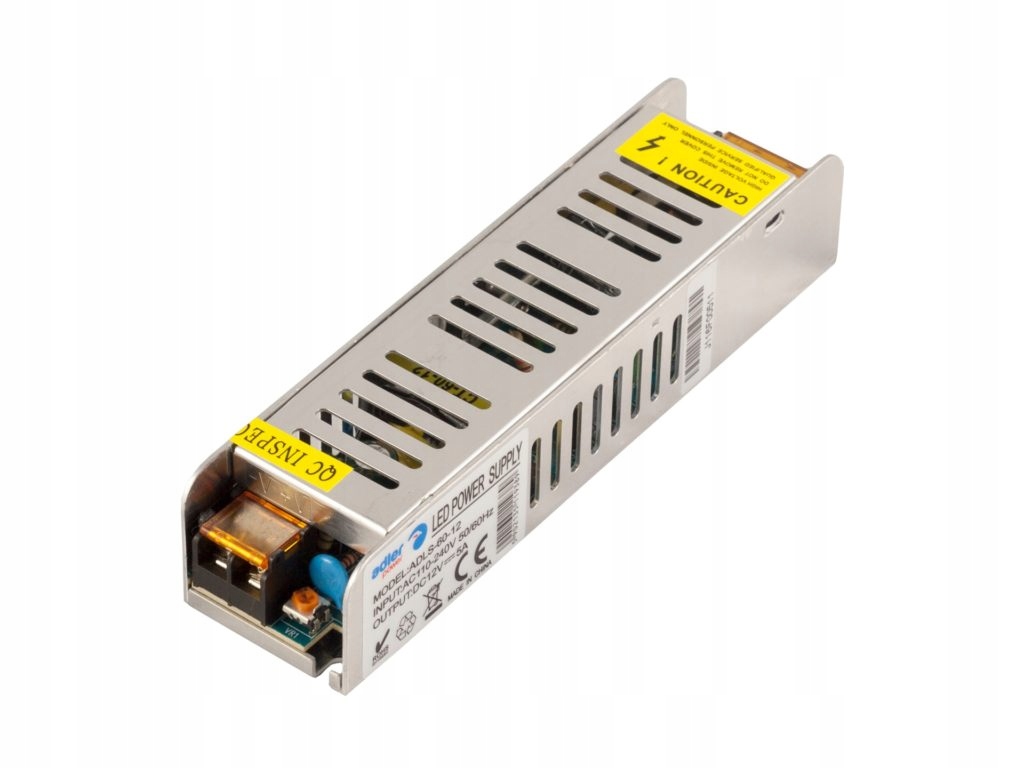 

Zasilacz Premium modułowy 60W 12V IP20 Cctv Led