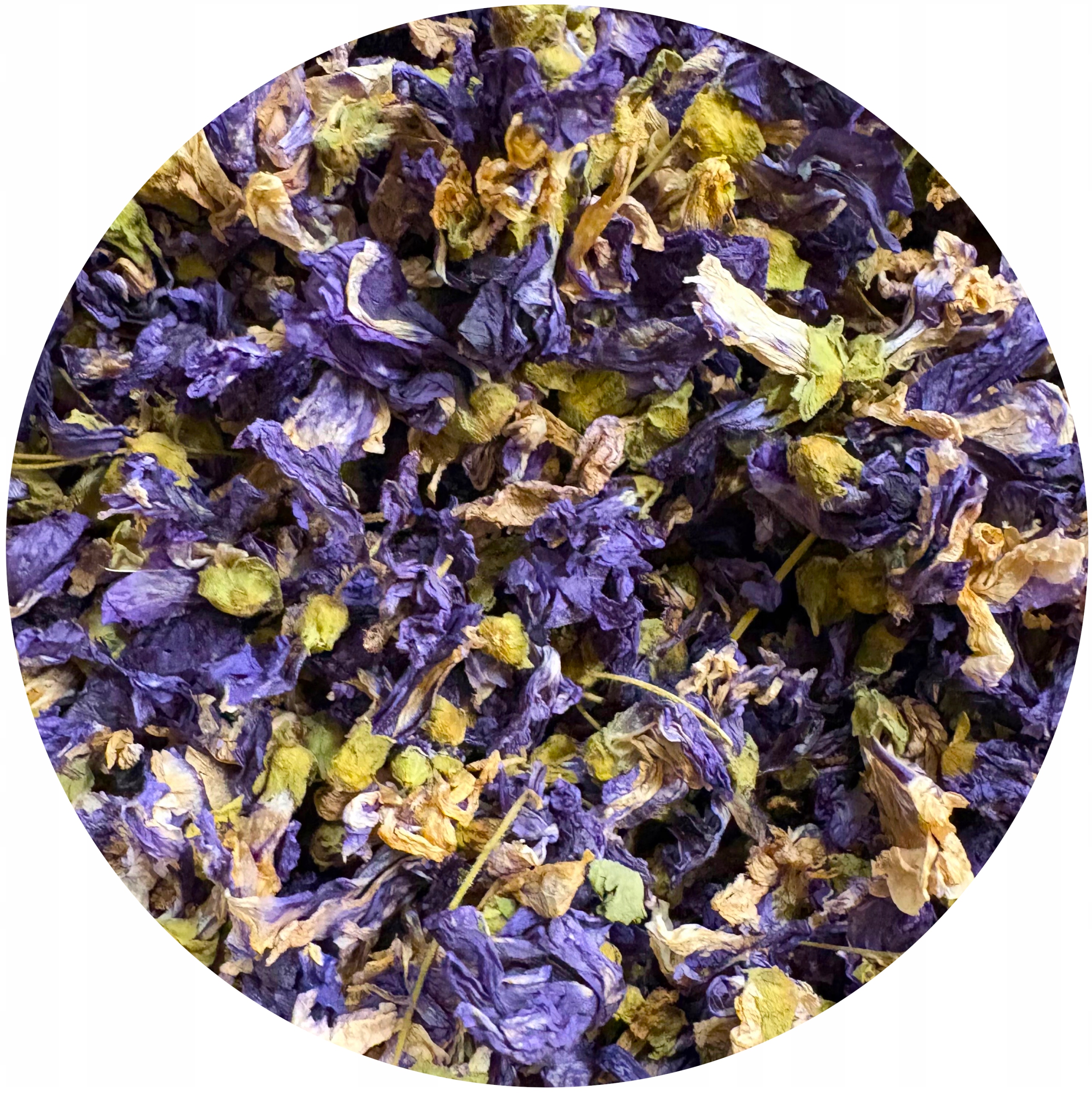 Sléz divoký květ Malva modrá Certifikát sušení Mystic.Garden 1 kg