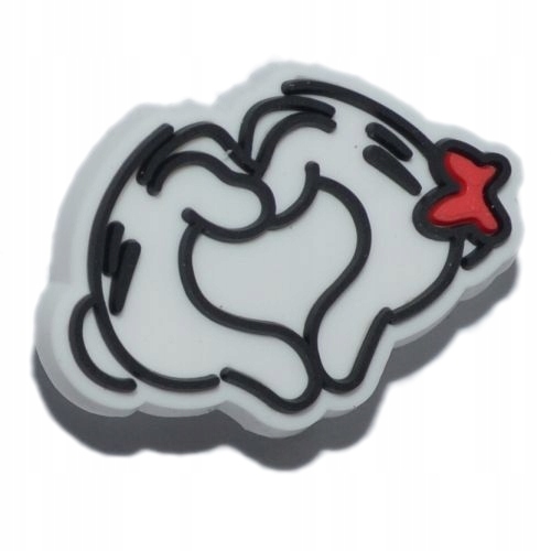 

Serce - Przypinka do butów - I love you - 4349