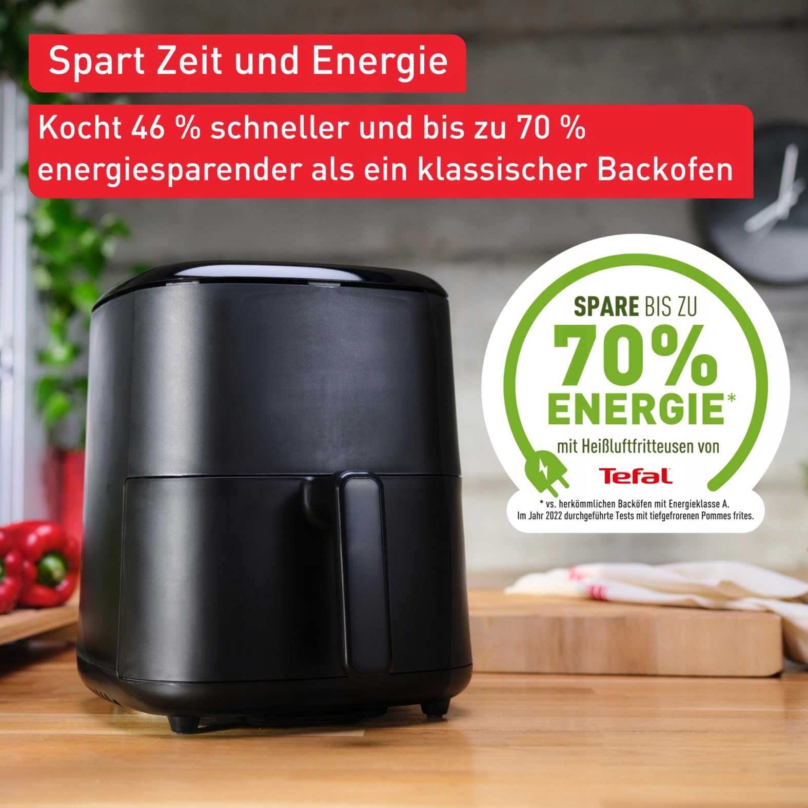 TEFAL Easy Fry Max 5L Frytkownica Beztłuszczowa 10 Programów Cyfrowy Ekran — miniatura 4