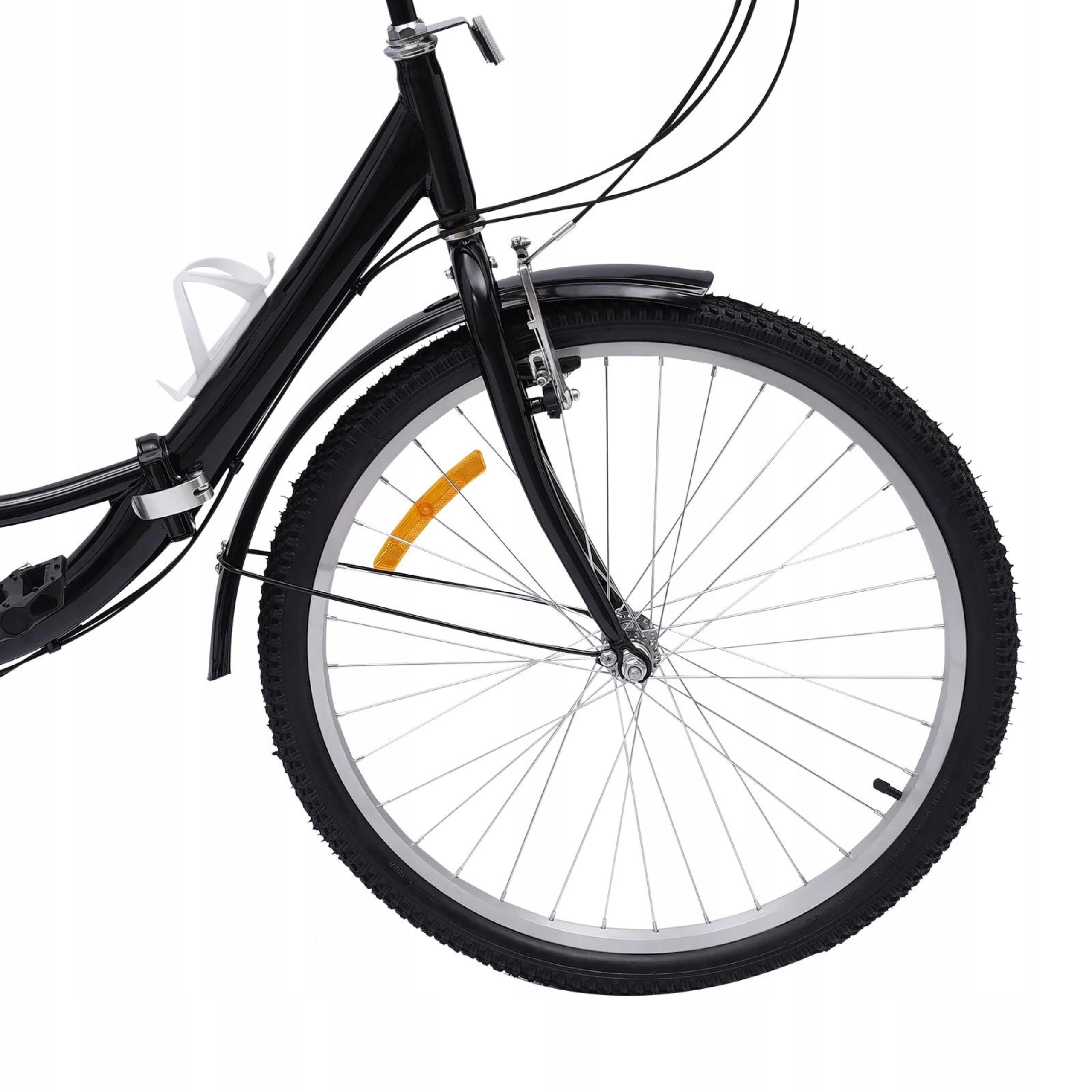 ROWER TRÓJKOŁOWY AEON TRIKE 24" DLA DOROSŁYCH KOSZYK ŚWIATŁO 7 BIEGÓW Marka bez marki