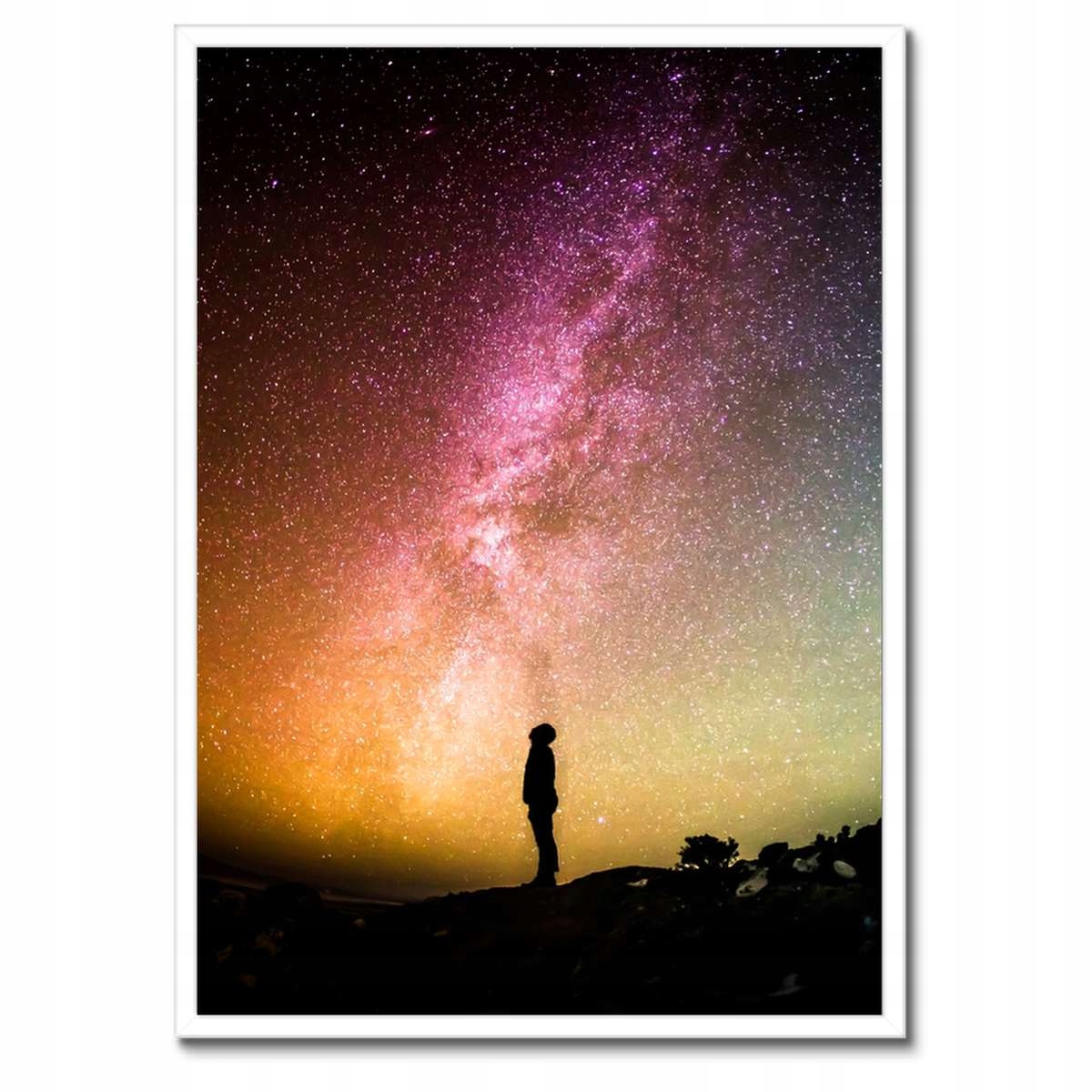 Plakáty v rámu 50x70 Mléčná dráha Galaxie