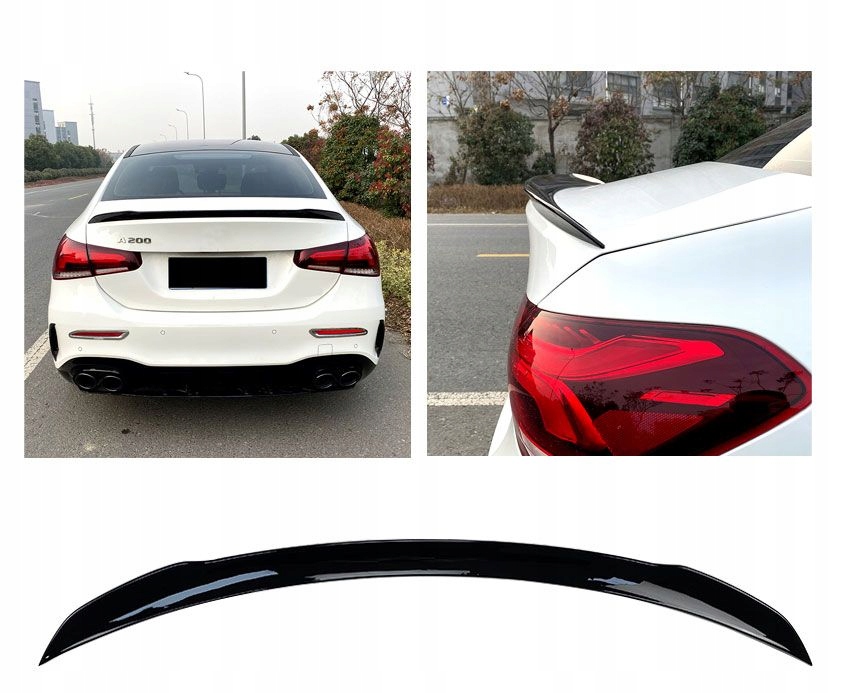 Tylny Spoiler Do MERCEDES A35 A200 A V177 Sedan