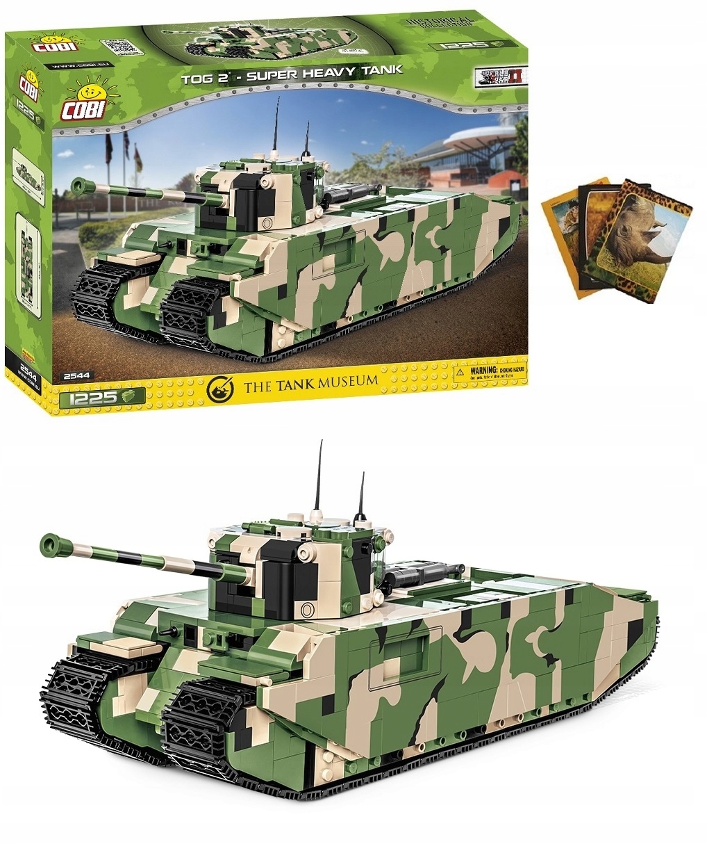 

Cobi 2544 Superciężki Brytyjski Czołg Tog II Tog 2