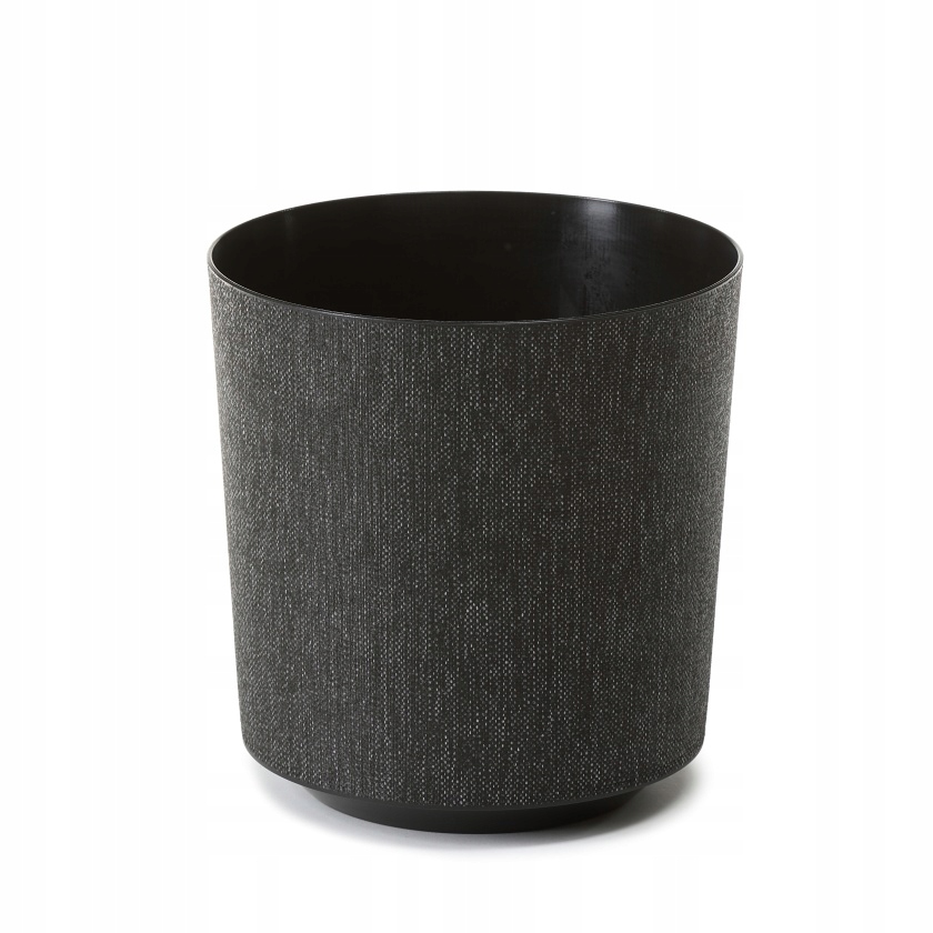 

Doniczka Gama Textil fi 190 b-czarny t-k31