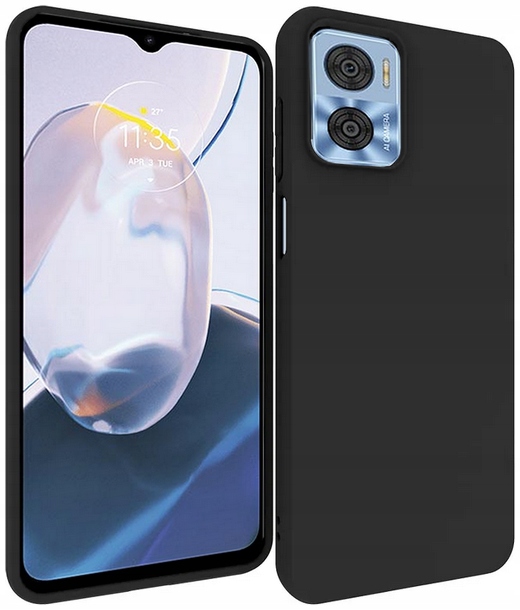 Etui SILICON do MOTOROLA MOTO E22 / E22i + SZKŁO