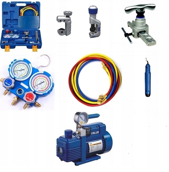 Sada Nástrojov Na Montáž Klimatizácie R32