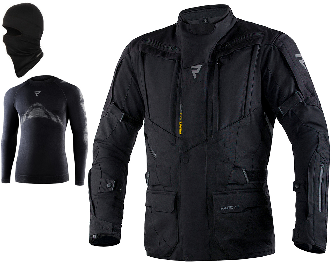 KURTKA MOTOCYKLOWA REBELHORN HARDY II CORDURA XL