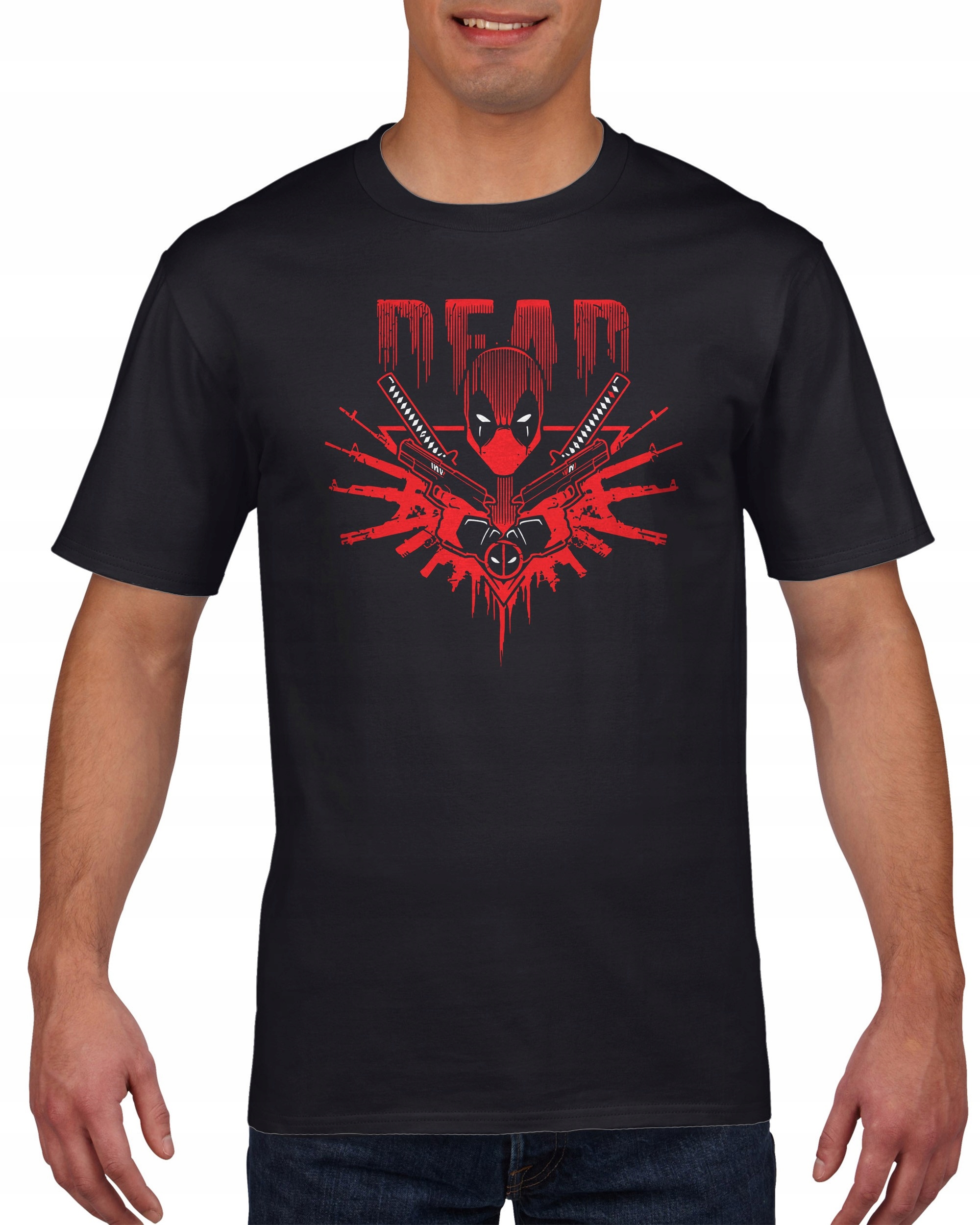 

Koszulka męska Deadpool c XL
