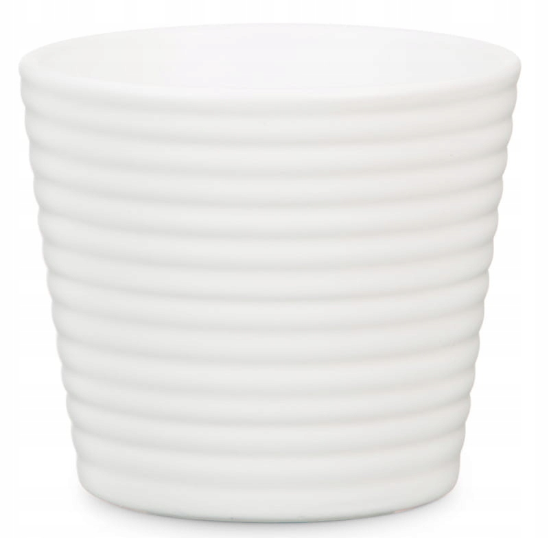 

Mini osłonka na doniczkę biała do kaktusa śr. 7cm