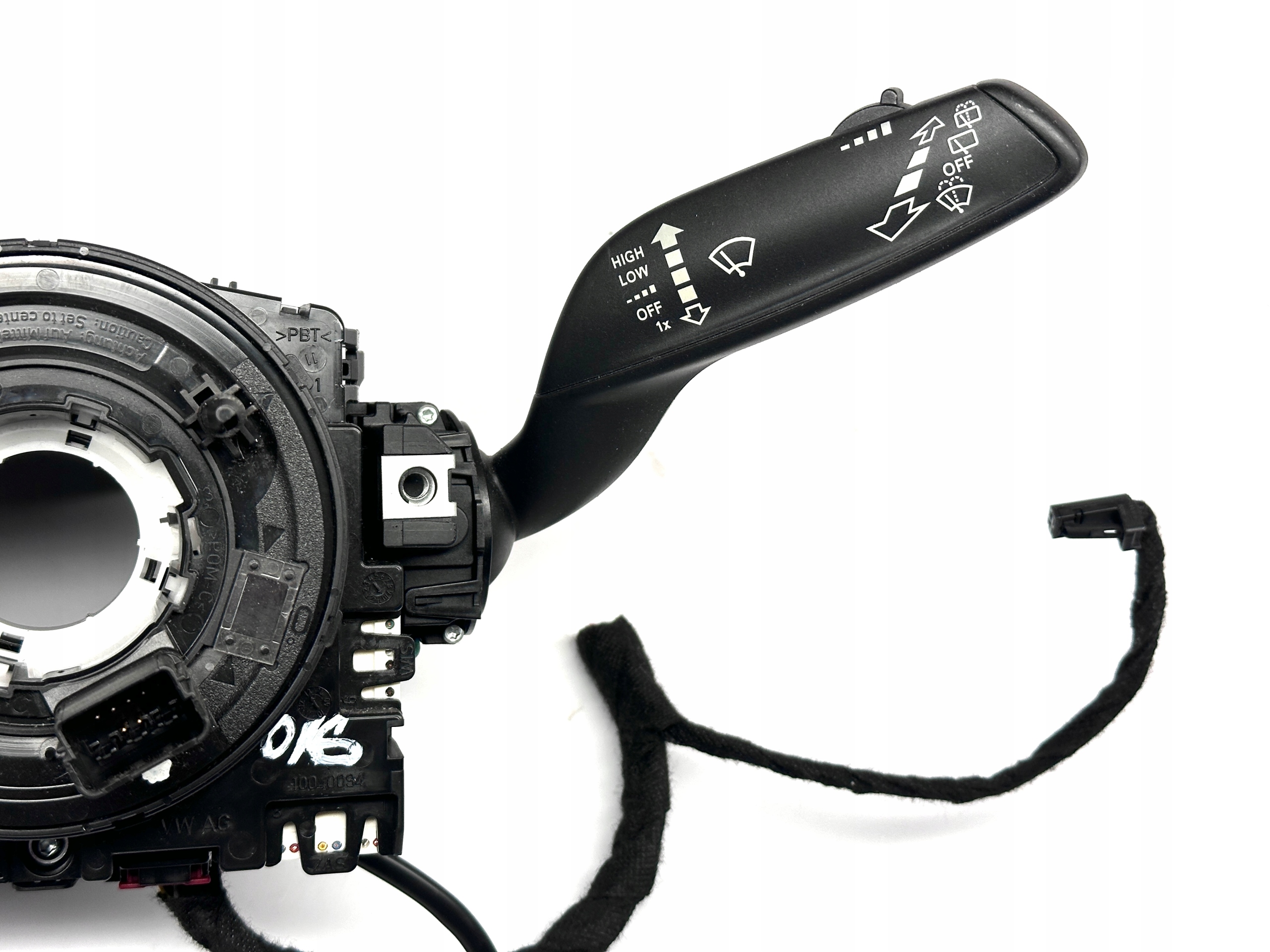 AUDI A3 8V steering wheel levers and controls ring control PAJAK 8V0953521BP 5Q0953549C