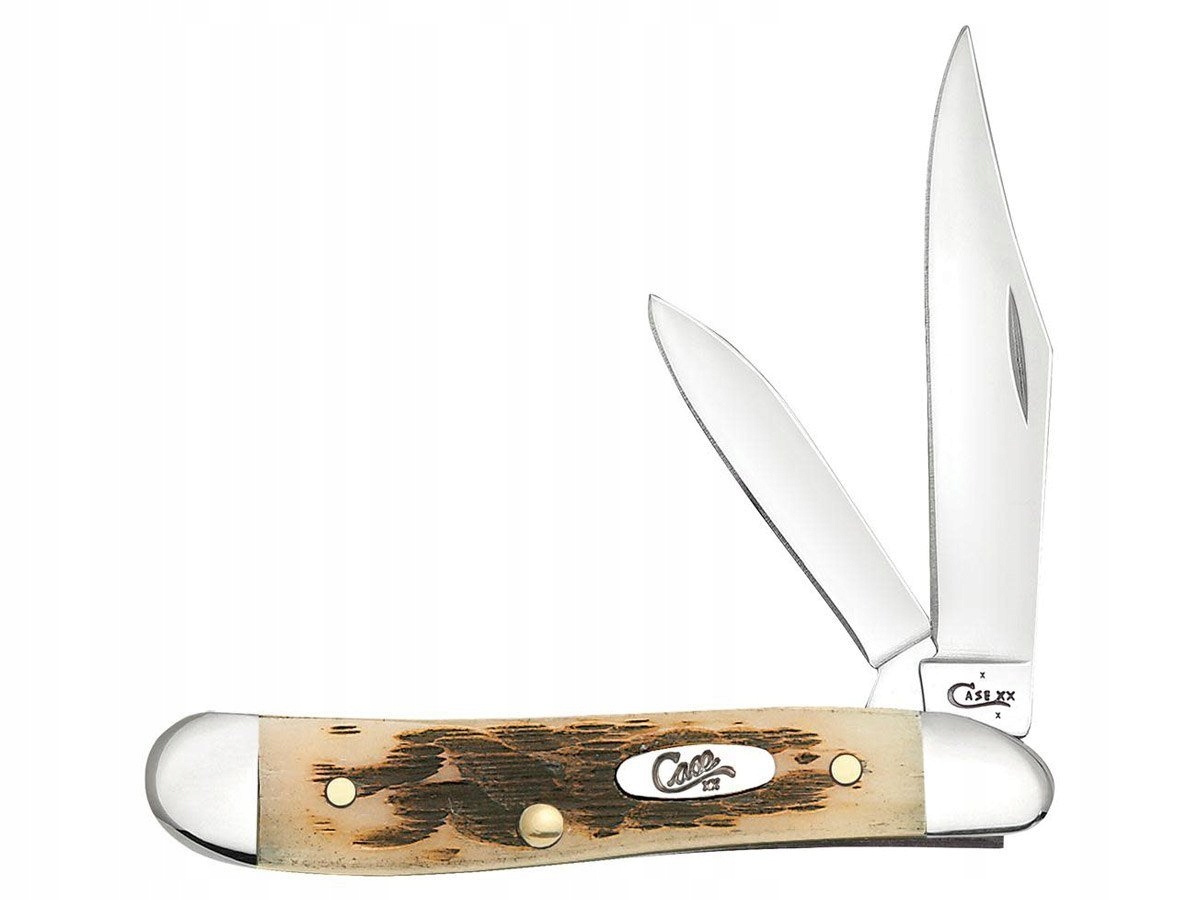 Nůž Case Peanut Ss Amber Bone