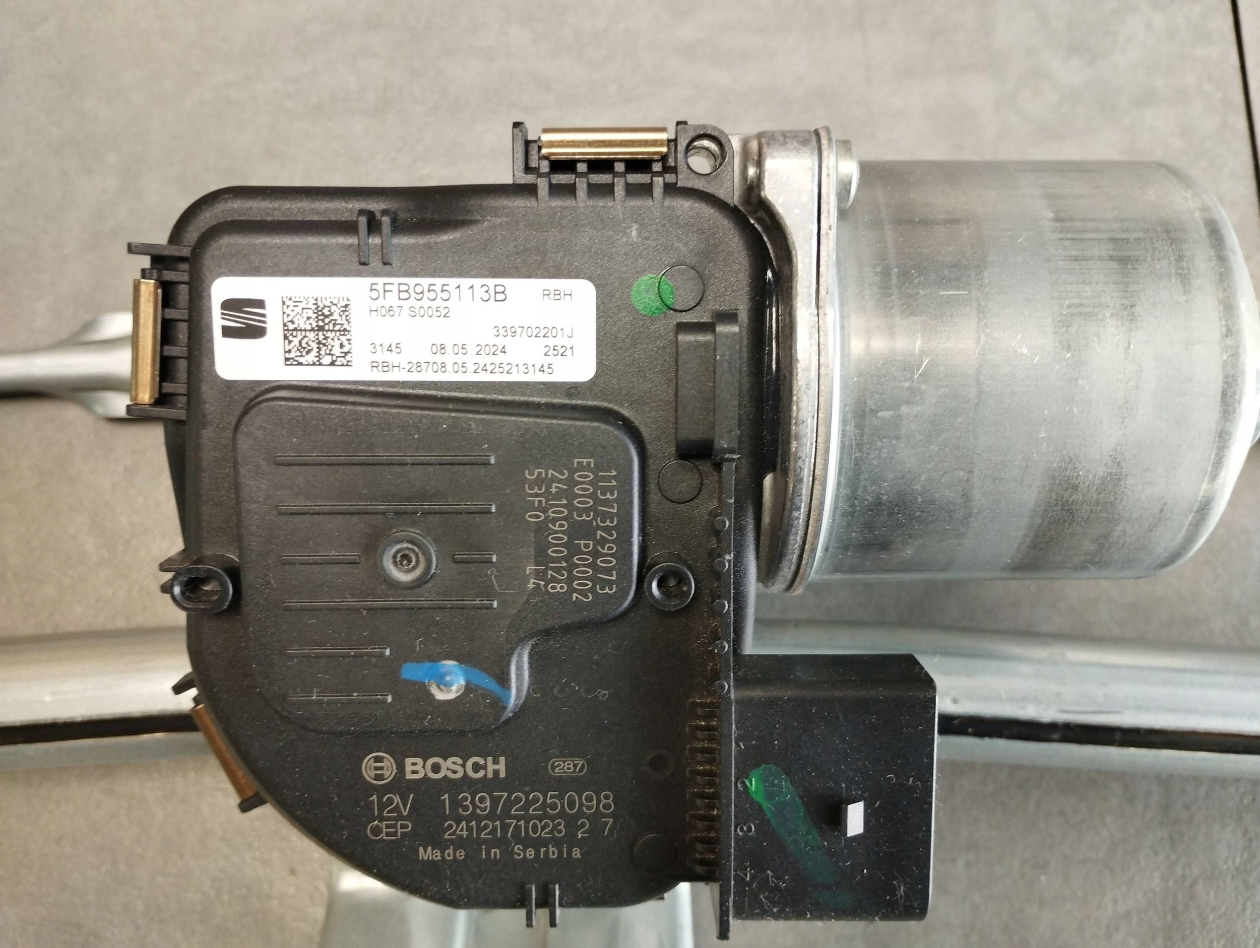 Seat Leon IV 2024 wiper mechanism front 5FB955023B