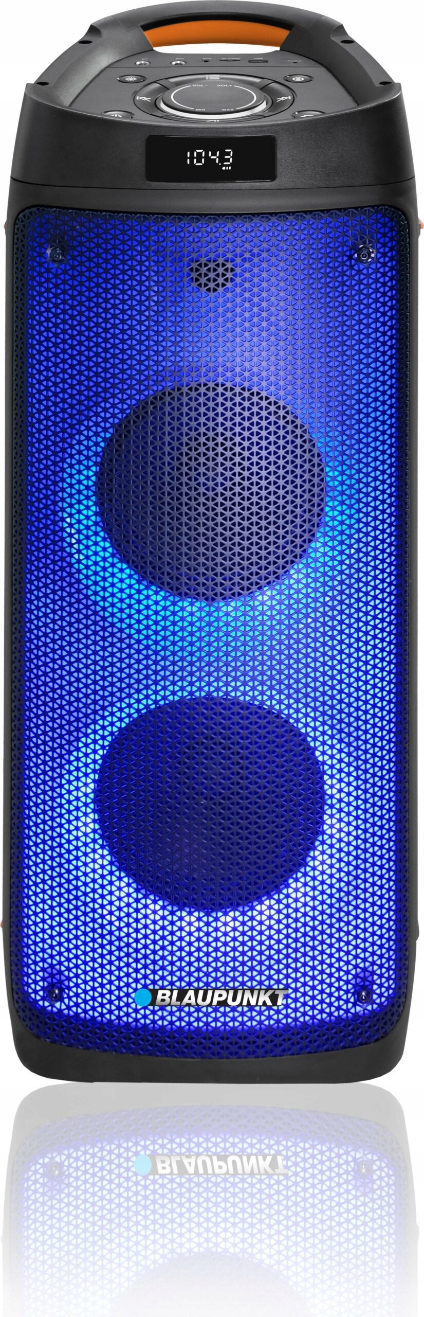 Prenosný Bluetooth reproduktor PartyBox Karaoke mikrofón x2 Blaupunkt PB06DB