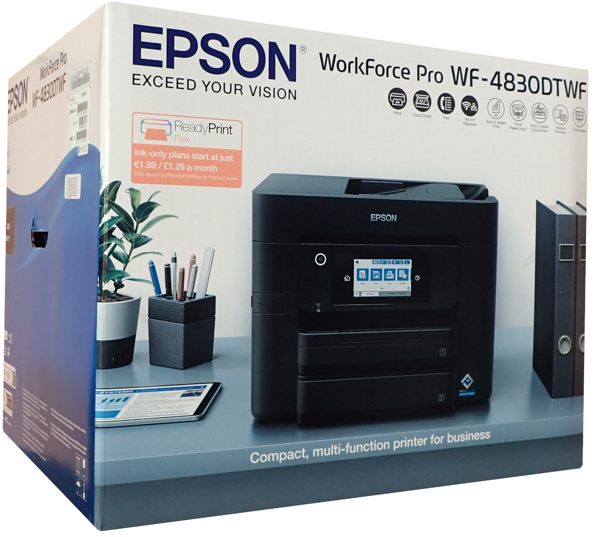 Inkoustová tiskárna Multifunkční skener Epson WF-4830DTWF WiFi Duplex
