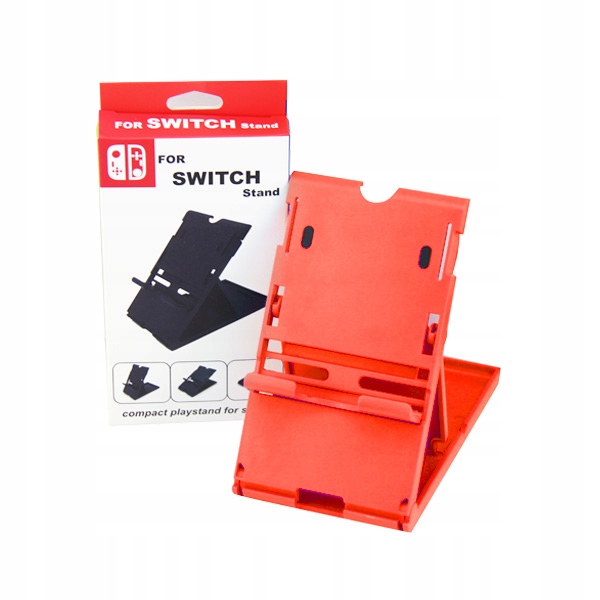 IRIS Podstawka playstand do każdej wersji konsoli Nintendo Switch czerwony