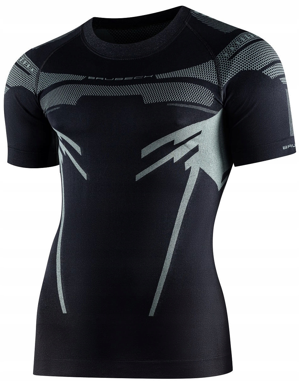 MĘSKA KOSZULKA TERMOAKTYWNA BRUBECK DRY CZARNY S