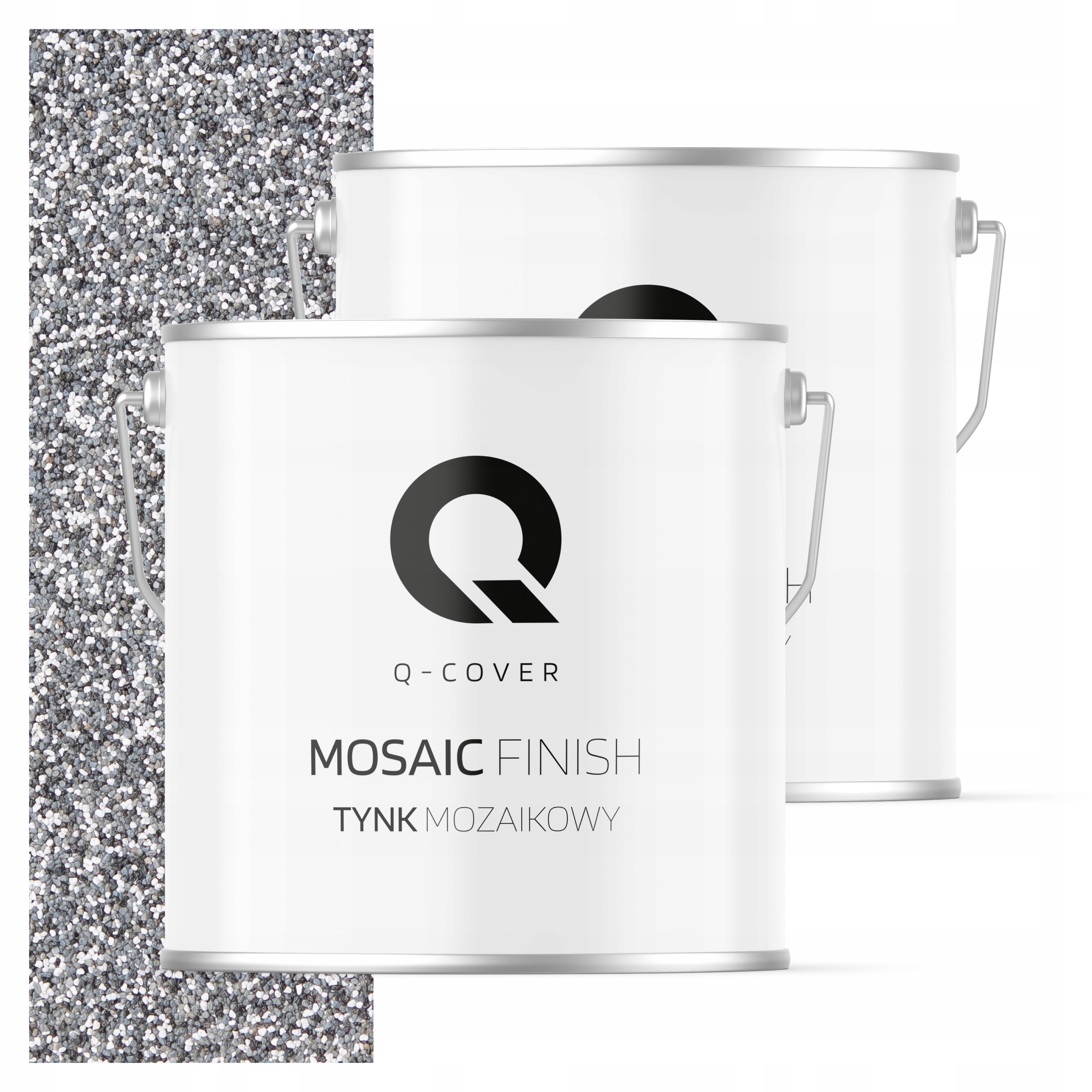 Mozaiková Omítka Mozaika 7 Kg Šedá M23 Ozdobná Pryskyřičná Fasáda Premium