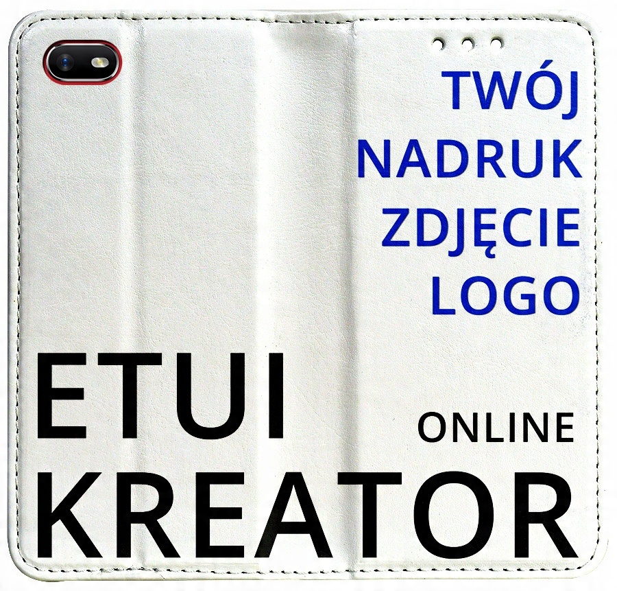 

Etui Portfel Kreator Nadruk Do Oppo A1K