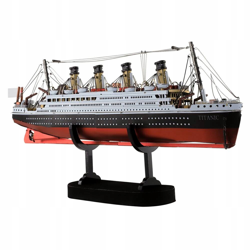 Piececool Puzzle Metalowe Model 3D TITANIC Statek Liczba elementów 226