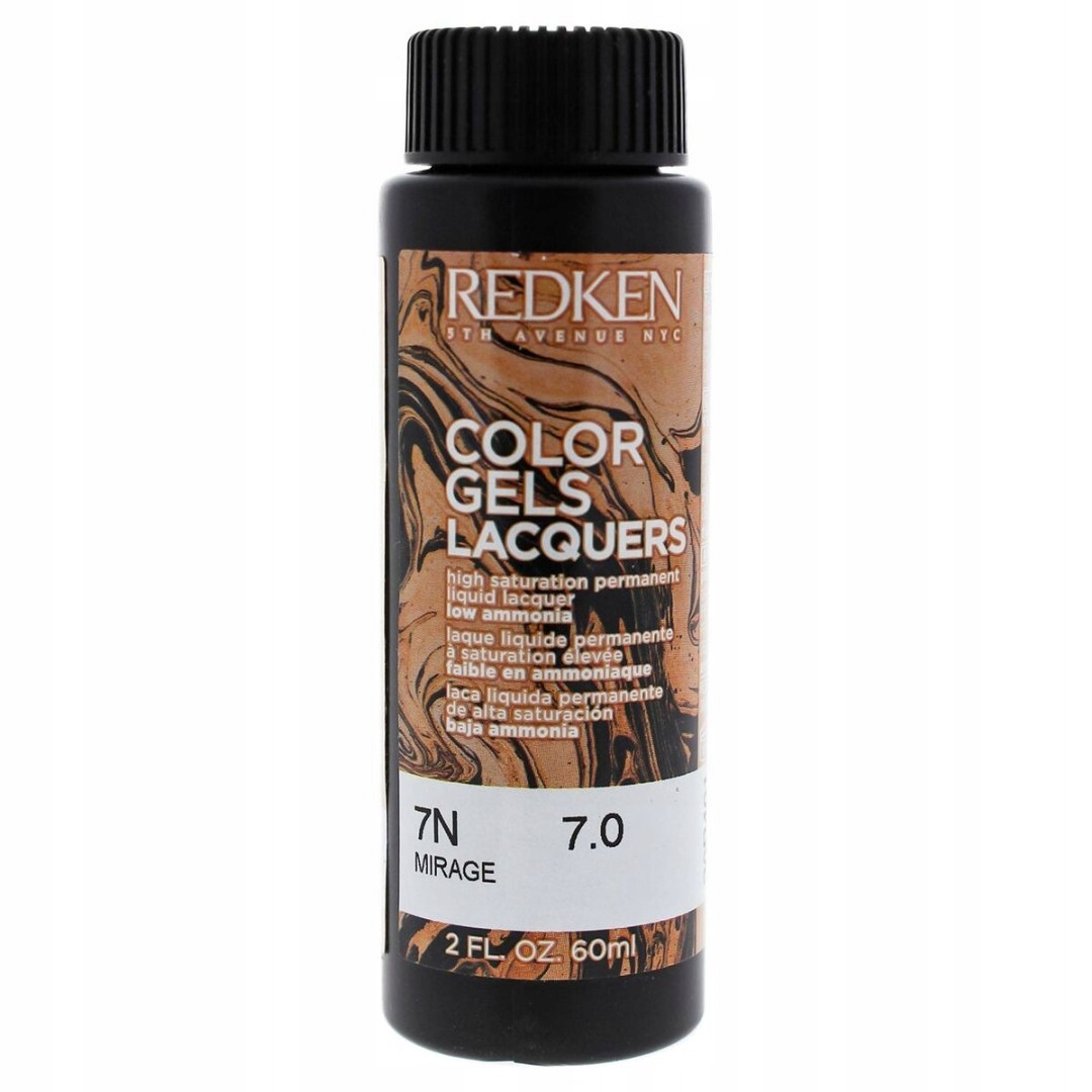 Permanentní barvení Redken Color Gel Lacquers 7N-mirage (3 x 60 ml)