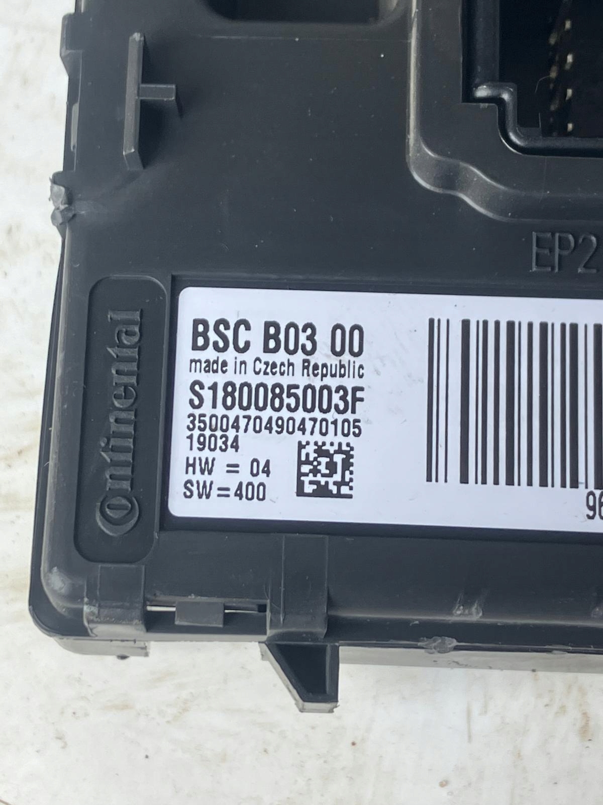 module BSC CITROEN C5 III X7 S180085003F