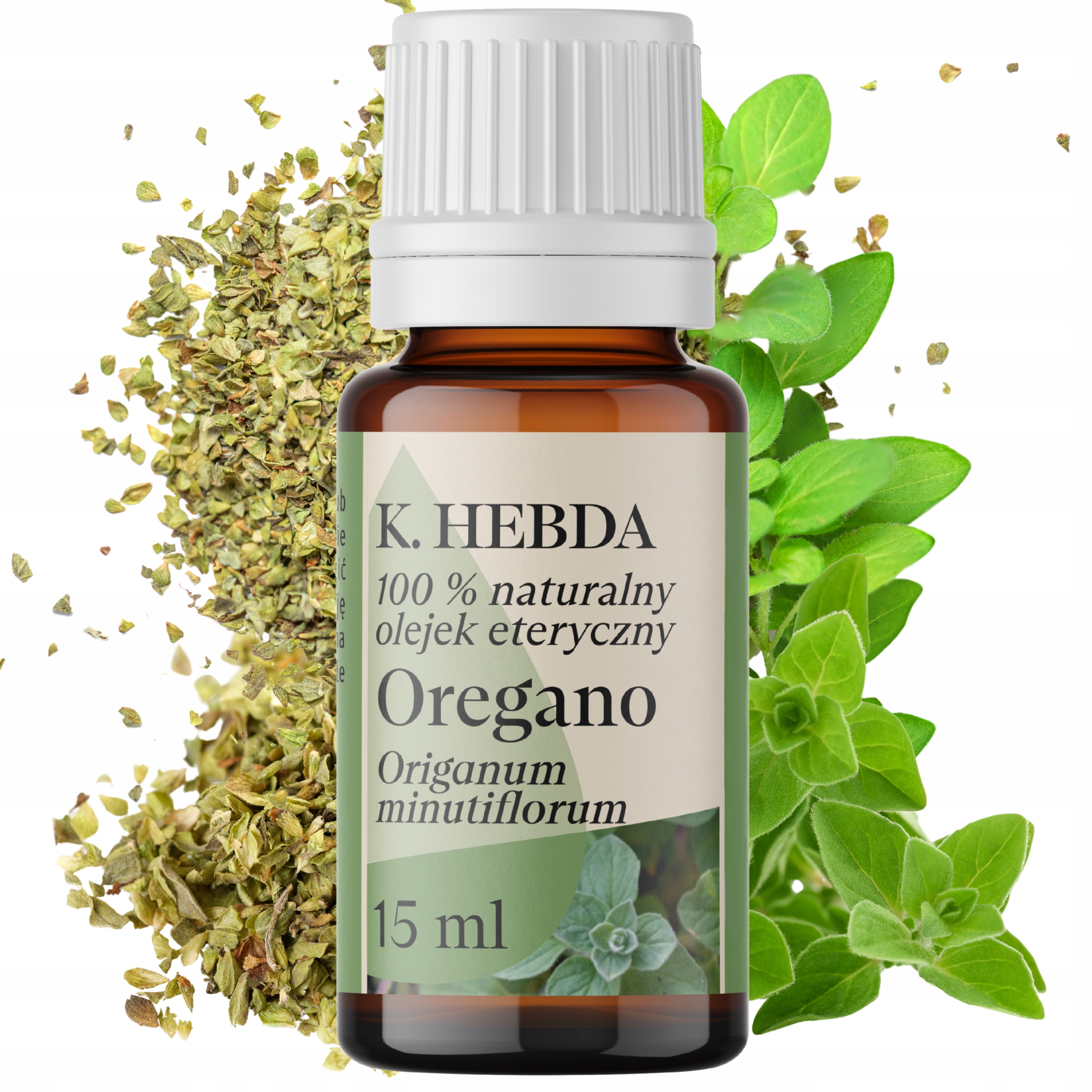 Olejek Eteryczny Z Dzikiego Oregano Aromaterapia Ziołowy Zapach 15ml Hebda