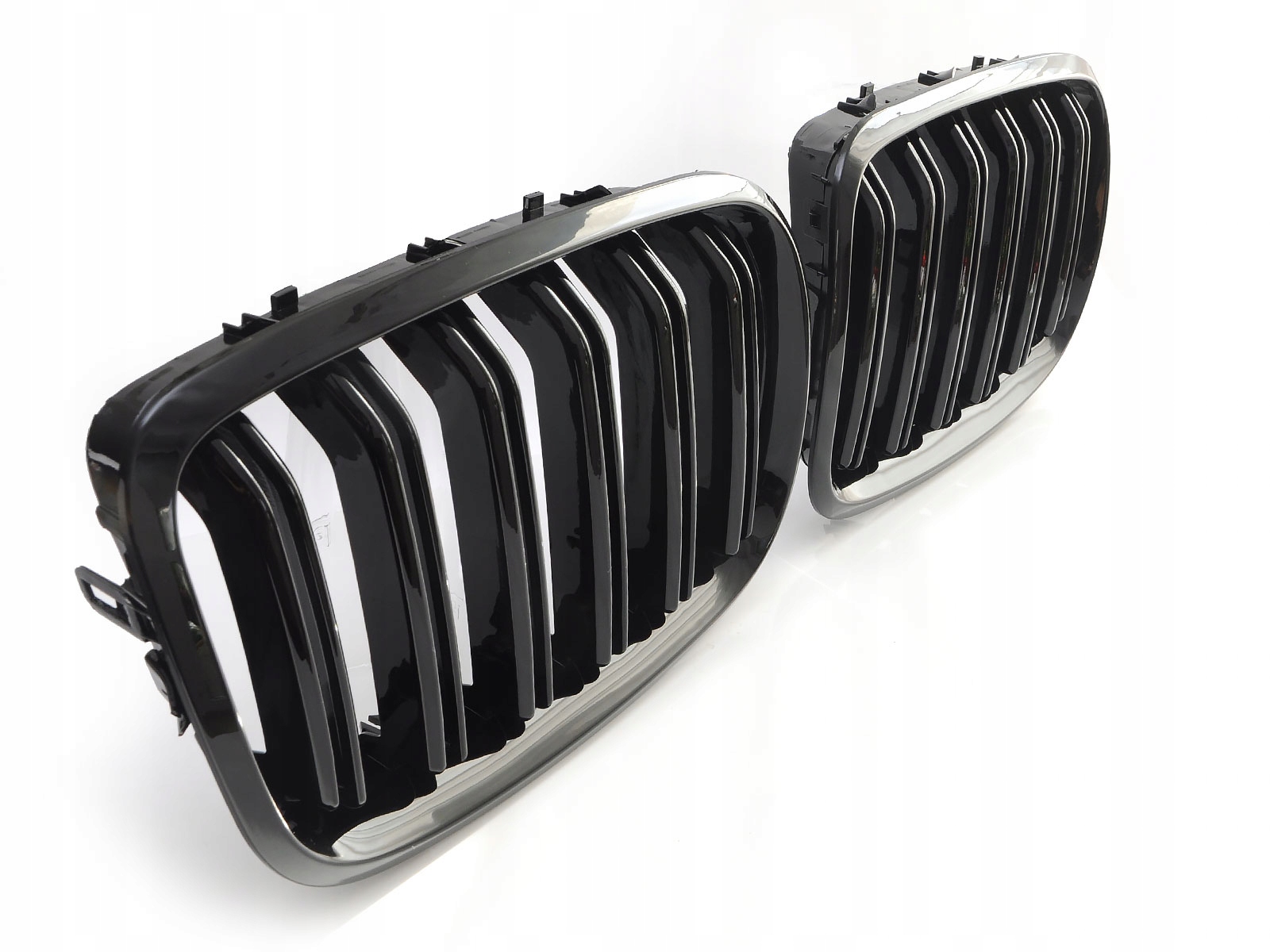 Nerki grill BMW X5 E70 X6 2006-2013 czarny połysk