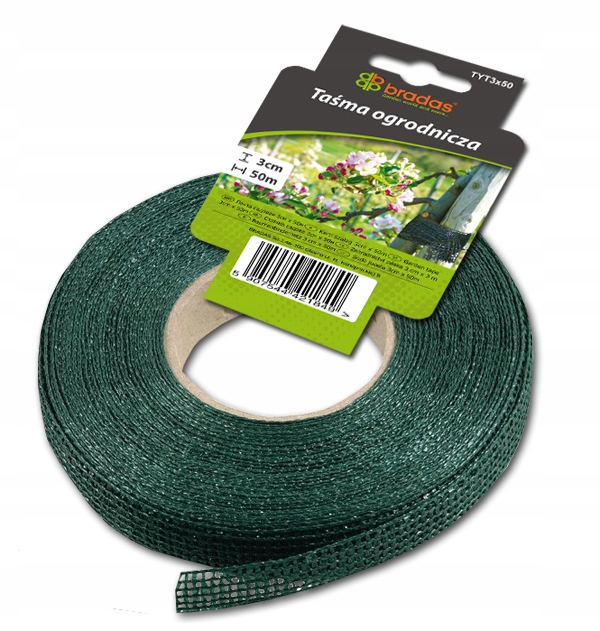 

Taśma ogrodnicza do mocowania drzewek 3cm x 50m