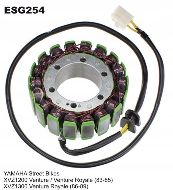 Vinutie Alternátora (stator) Yamaha Xvz 1200/1300 Venture Royale (83-89)