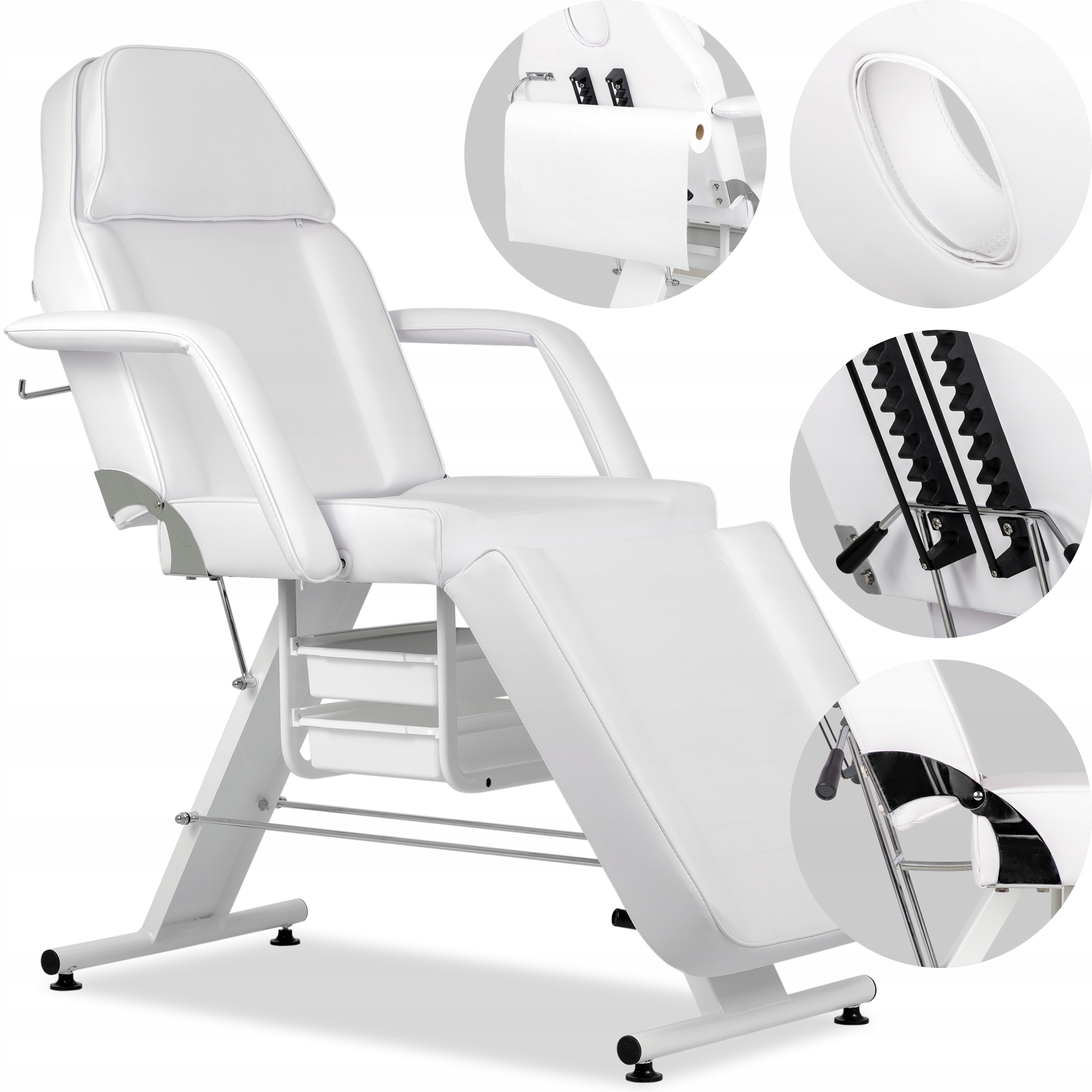 КОСМЕТИЧЕСКОЕ КРЕСЛО ДЛЯ ПЕДИКЮРА, РЕГУЛИРУЕМАЯ ПОДСТАВКА ДЛЯ НОГ