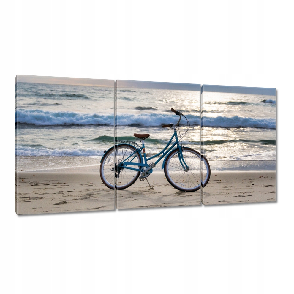 

Obrazy 120x60 Rower na plaży