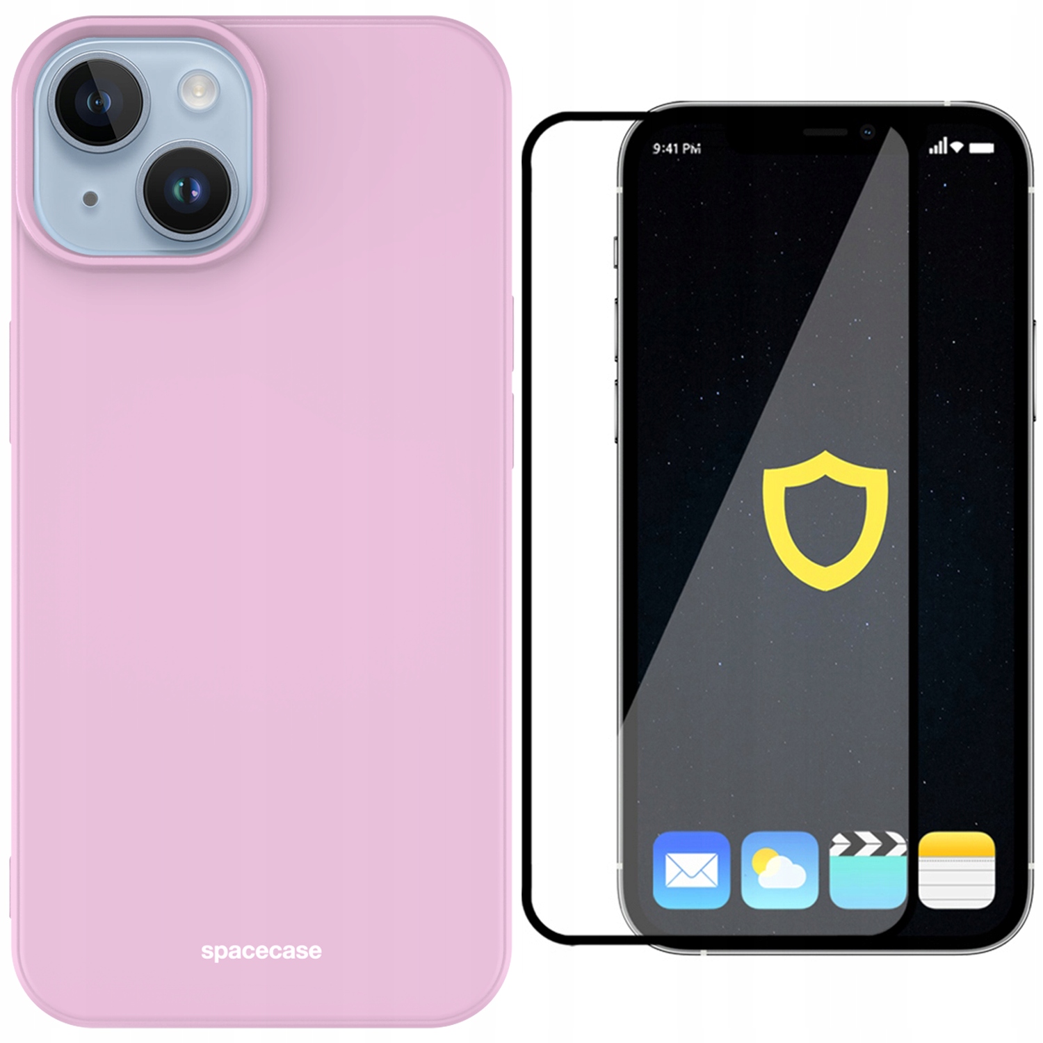 

Etui Case Matowe Spacecase Do Iphone 14 Szkło