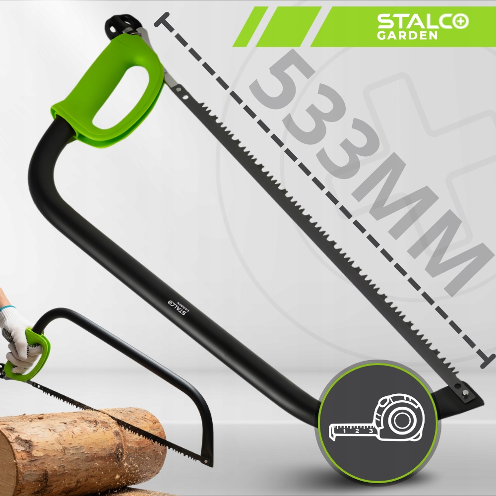 PIŁA RĘCZNA KABŁĄKOWA DO CIĘCIA DREWNA BRZESZCZOT STAL WĘGLOWA 533mm STALCO
