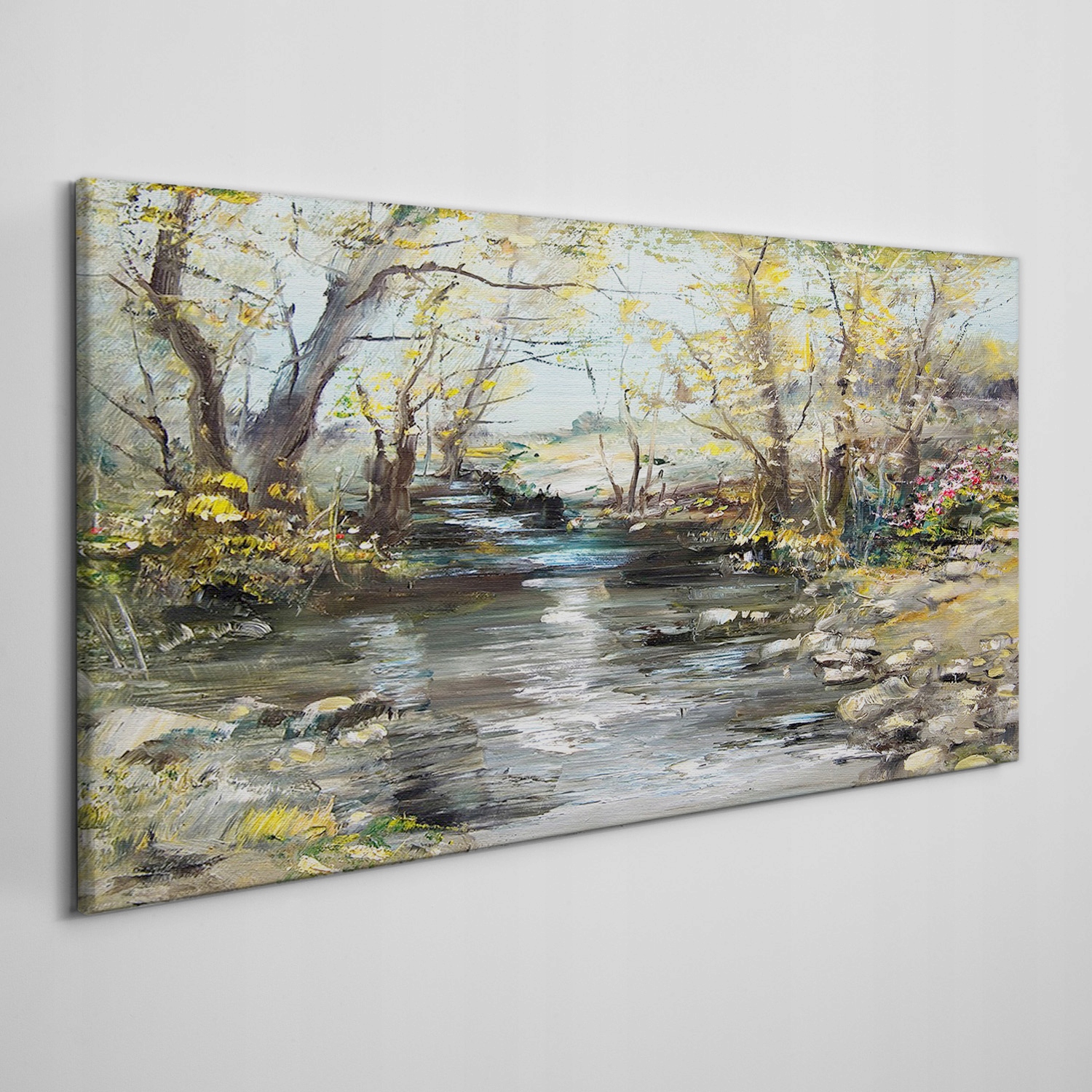 

Ścienny fotoobraz na płótnie Drzewa rzeka 120x60