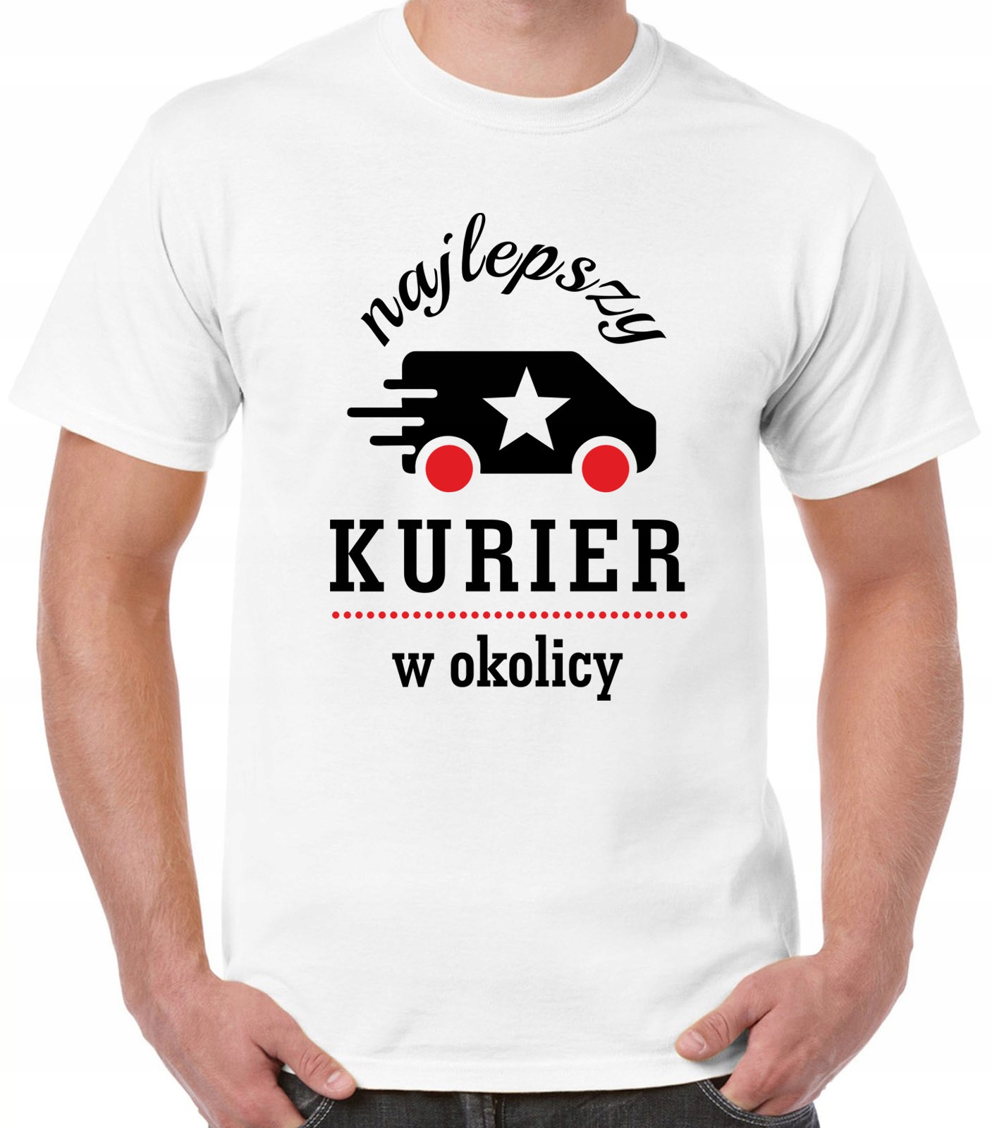 

Koszulka dla Kuriera, dostawcy, najlepszy Kurier