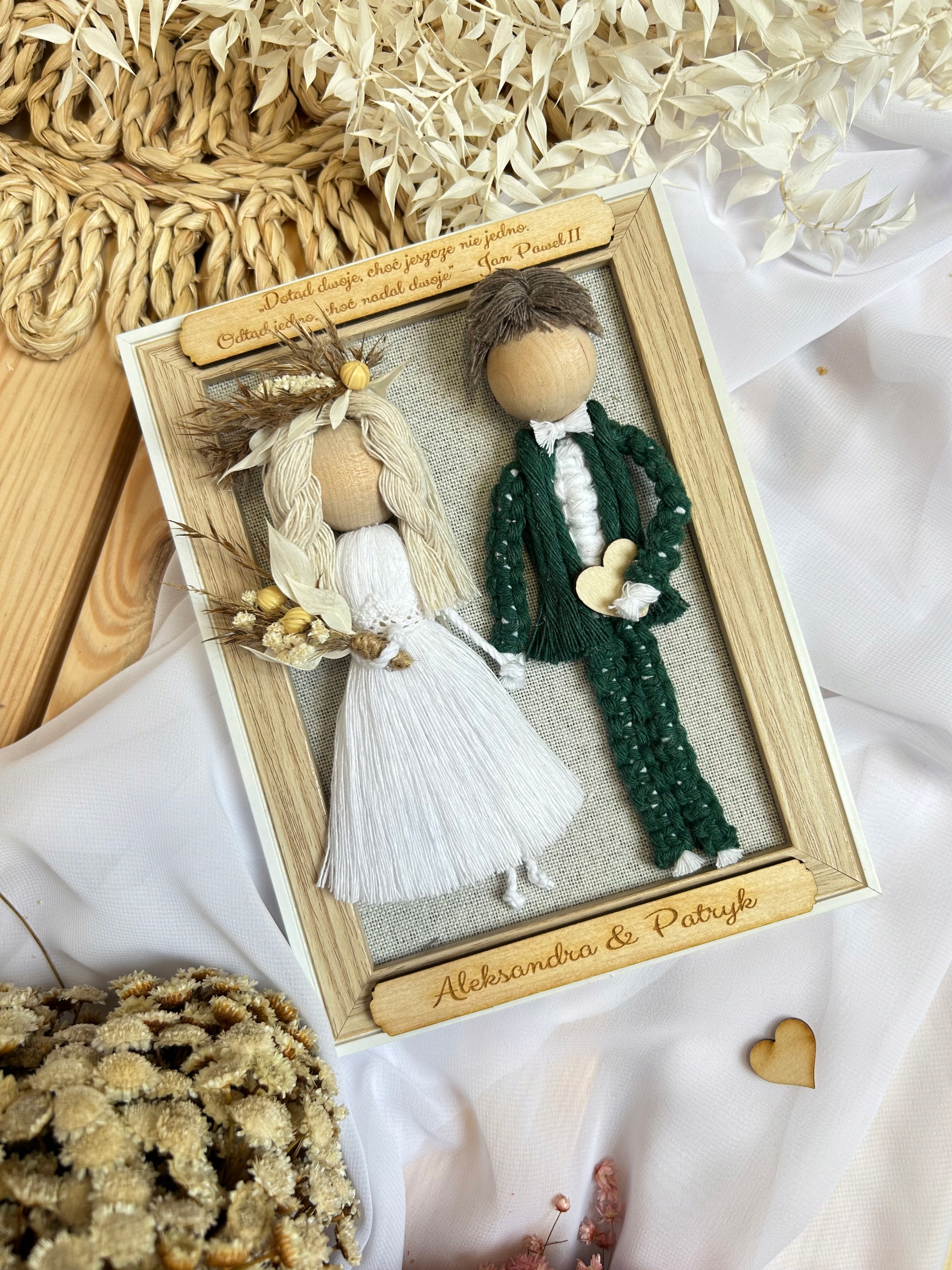 Poděkování rodičům * anděl * suvenýr na svatbu * rámeček panenky