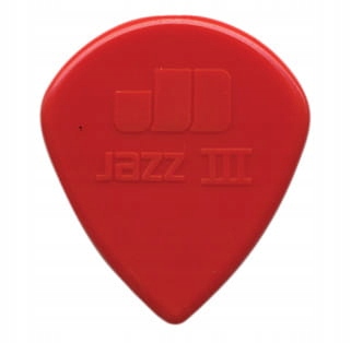 

Dunlop Jazz III kostka gitarowa 1,38mm czerwona