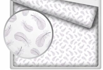 PRZEŚCIERADŁO BAWEŁNA 140x200 PUSZEK SZARY