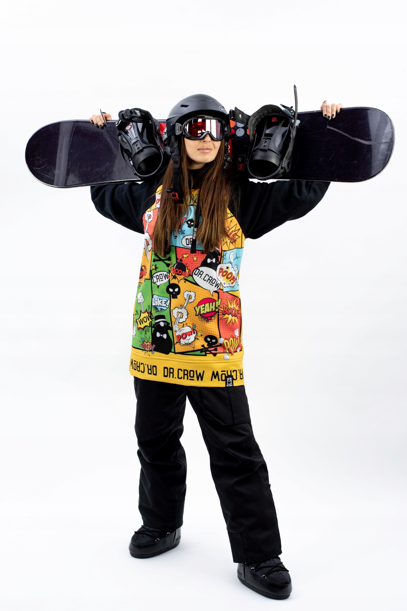 Damska Bluza Snowboardowa Comic L Marka inna