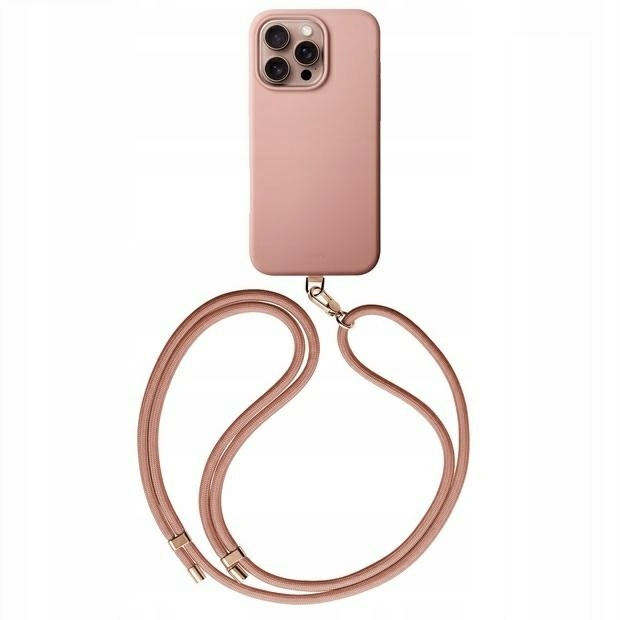Uniq pouzdro Coehl Creme pro iPhone 16 Pro 6.3" magnetické nabíjení růžová/ballet pi