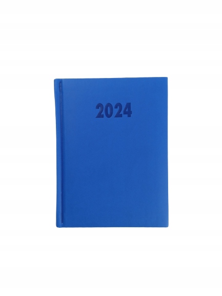 KALENDARZ KSIĄŻKOWY A6 2024-M4 Cechy klejony