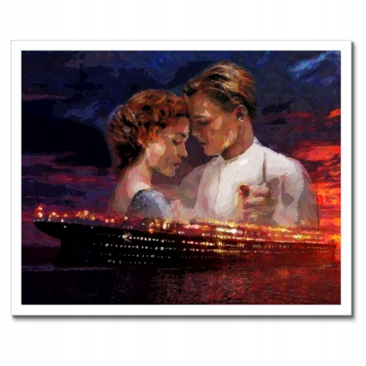 Plakáty v rámu 50x40 Titanic Západ slunce