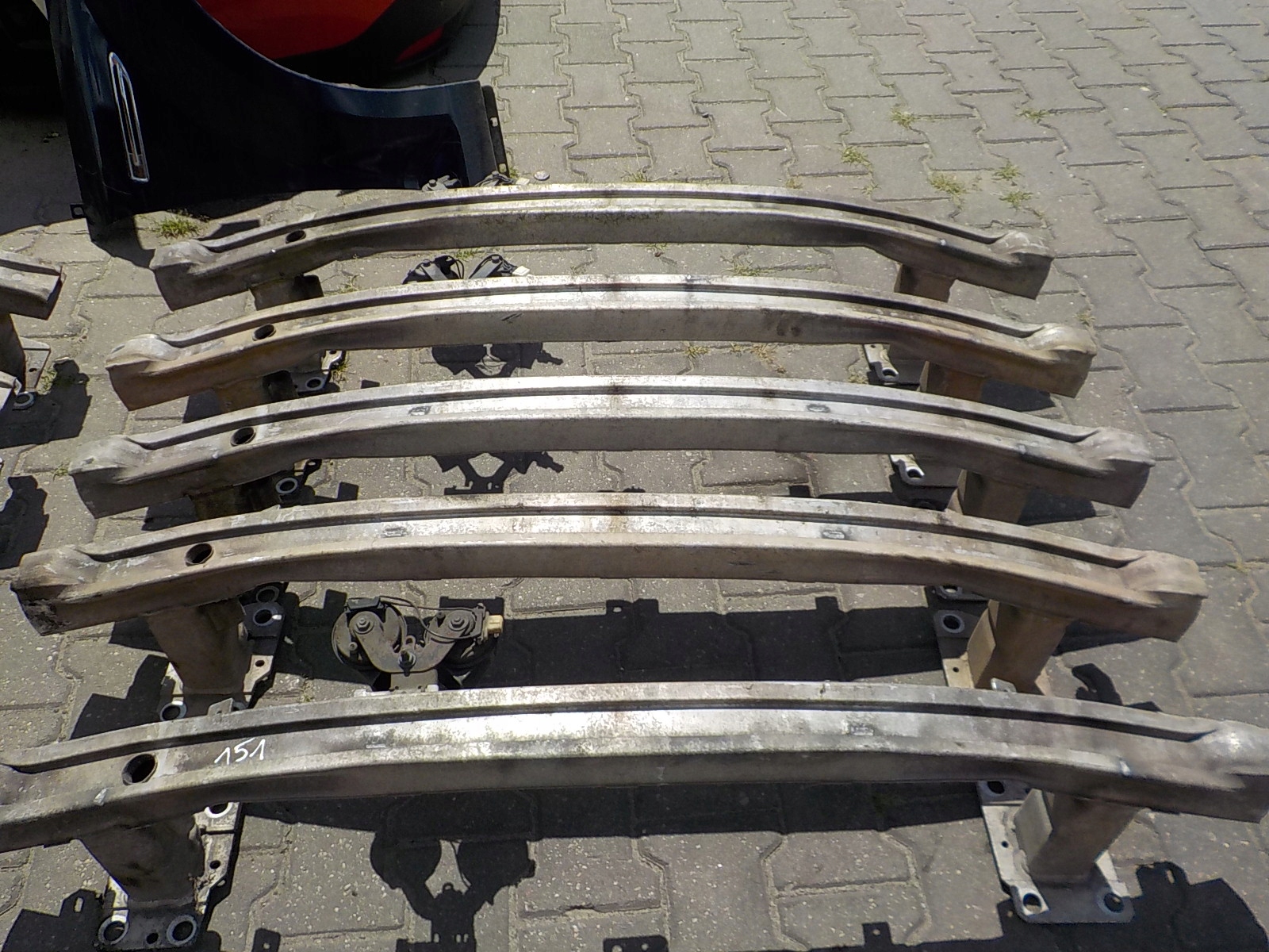 151 RENAULT SCENIC III LIFT sider pillar of a bumper front