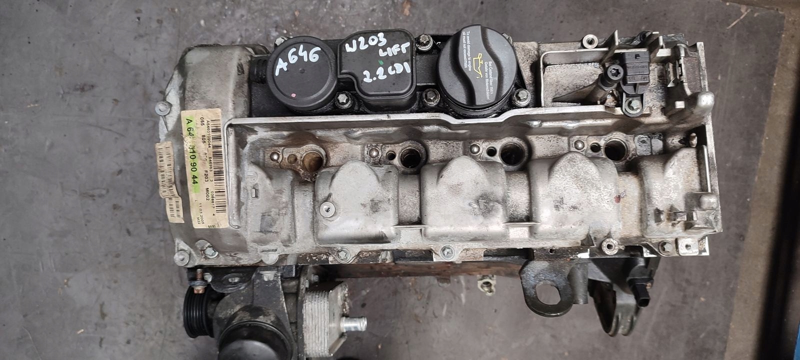 engine 646963 Mercedes W203 LIFT 2,2 CDI