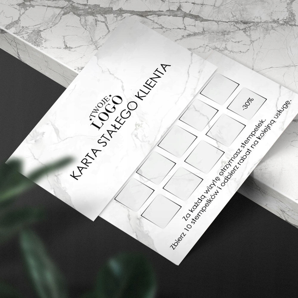 Karty Stałego Klienta Personalizowane Marka inny